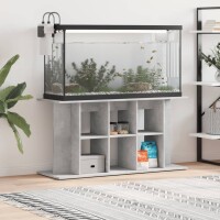 vidaXL Aquariumständer Betongrau 120x40x60 cm...