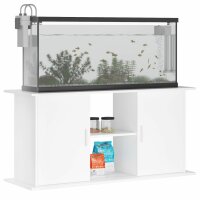 vidaXL Aquariumst&auml;nder Wei&szlig; 121x41x58 cm Holzwerkstoff