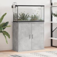 vidaXL Aquariumständer Betongrau 81x36x73 cm...