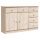 vidaXL Sideboard ALTA 112x35x73 cm Massivholz Kiefer