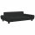 vidaXL Kindersofa Schwarz 100x54x33 cm Samt