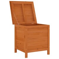 vidaXL Gartentruhe Braun 50x49x56,5 cm Massivholz Tanne