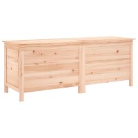 vidaXL Gartentruhe 150x50x56,5 cm Massivholz Tanne