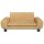 vidaXL Kindersofa Braun 70x45x33 cm Samt