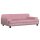 vidaXL Kindersofa Rosa 90x53x30 cm Samt