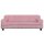 vidaXL Kindersofa Rosa 90x53x30 cm Samt