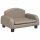 vidaXL Kindersofa Cappuccino-Braun 50x40x30 cm Kunstleder