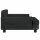 vidaXL Kindersofa Schwarz 90x53x30 cm Samt