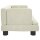 vidaXL Kindersofa Creme 60x40x30 cm Samt