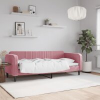 vidaXL Tagesbett Rosa 80x200 cm Samt