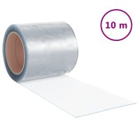 vidaXL T&uuml;rvorhang Transparent 200x1,6 mm 10 m PVC