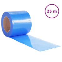 vidaXL T&uuml;rvorhang Blau 200x1,6 mm 25 m PVC