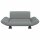 vidaXL Hundebett Hellgrau 70x45x28 cm Stoff