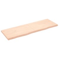 vidaXL Waschtischplatte 180x60x6 cm Massivholz Unbehandelt