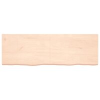 vidaXL Waschtischplatte 180x60x6 cm Massivholz Unbehandelt