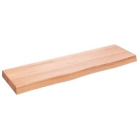 vidaXL Waschtischplatte Hellbraun 100x30x6 cm Massivholz...