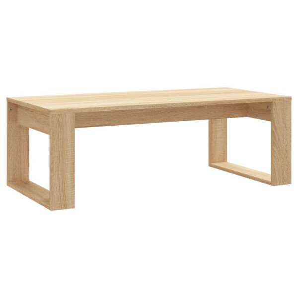 vidaXL Couchtisch Sonoma-Eiche 102x50x35 cm Holzwerkstoff