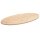 vidaXL Tischplatte 100x50x2,5 cm Massivholz Kiefer Oval