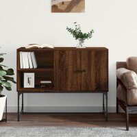 vidaXL Sideboard Braun Eichen-Optik 100x40x79,5 cm...