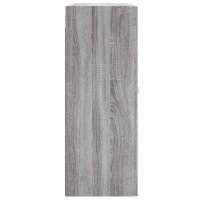 vidaXL Wandschrank Grau Sonoma 69,5x34x90 cm Holzwerkstoff