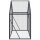 vidaXL Voliere Anthrazit 179x100x185 cm Aluminium