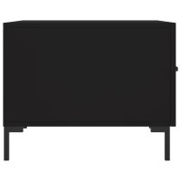 vidaXL Couchtische 2 Stk. Schwarz 50x50x40 cm Holzwerkstoff