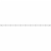 vidaXL Maschendrahtzaun mit Bodenflansch Anthrazit 0,8x25 m