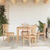 vidaXL 5-tlg. Garten-Essgruppe Massivholz Teak