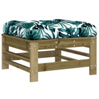 vidaXL 10-tlg. Garten-Lounge-Set mit Kissen Kiefernholz Impr&auml;gniert