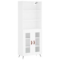 vidaXL Highboard Wei&szlig; 69,5x34x180 cm Holzwerkstoff