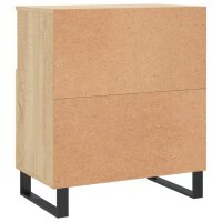 vidaXL Sideboards 2 Stk. Sonoma-Eiche Holzwerkstoff