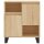 vidaXL Sideboards 2 Stk. Sonoma-Eiche Holzwerkstoff