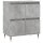 vidaXL Sideboards 2 Stk. Betongrau Holzwerkstoff