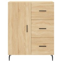 vidaXL Highboard Sonoma-Eiche 69,5x34x180 cm Holzwerkstoff