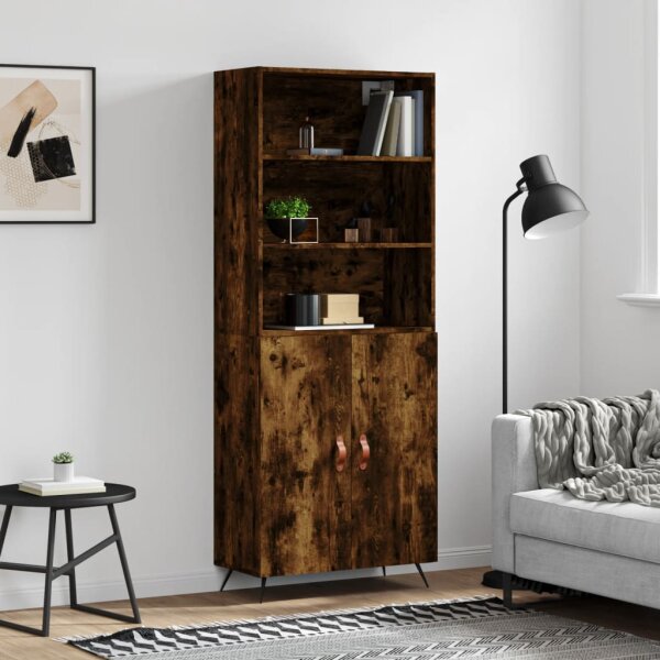 vidaXL Highboard R&auml;uchereiche 69,5x34x180 cm Holzwerkstoff