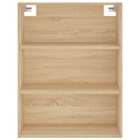 vidaXL Highboard Sonoma-Eiche 69,5x34x180 cm Holzwerkstoff