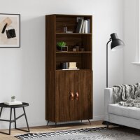 vidaXL Highboard Braun Eichen-Optik 69,5x34x180 cm...