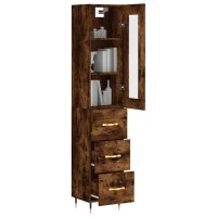 vidaXL Highboard R&auml;uchereiche 34,5x34x180 cm Holzwerkstoff