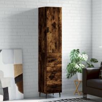 vidaXL Highboard R&auml;uchereiche 34,5x34x180 cm Holzwerkstoff