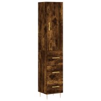 vidaXL Highboard R&auml;uchereiche 34,5x34x180 cm Holzwerkstoff