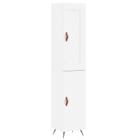 vidaXL Highboard Weiß 34,5x34x180 cm Holzwerkstoff