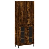 vidaXL Highboard Räuchereiche 69,5x34x180 cm...