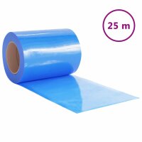 vidaXL Türvorhang Blau 300x2,6 mm 25 m PVC