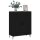 vidaXL Sideboard Schwarz 69,5x34x90 cm Holzwerkstoff