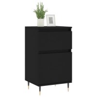 vidaXL Sideboard Schwarz 40x35x70 cm Holzwerkstoff