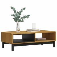 vidaXL Couchtisch FLAM 100x50x32,5 cm Massivholz Kiefer