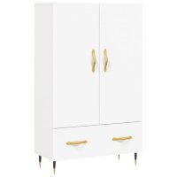 vidaXL Highboard Weiß 69,5x31x115 cm Holzwerkstoff