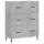 vidaXL Sideboard Betongrau 69,5x34x90 cm Holzwerkstoff