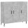 vidaXL Sideboard Betongrau 90x34x80 cm Holzwerkstoff