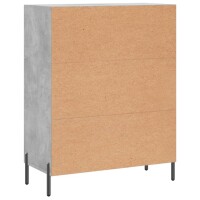 vidaXL Sideboard Betongrau 69,5x34x90 cm Holzwerkstoff